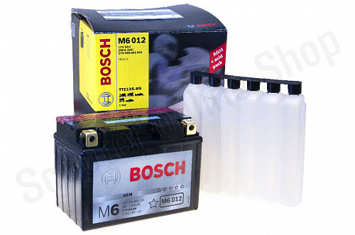 Аккумулятор  Bosch  MOBA AGM 12в 9ач  150х110х87 / 0092М60120  фото фотография изображение картинка