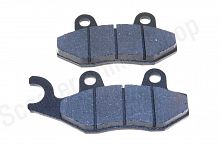 Колодки тормозные дисковые Stels Delta 200, Racer Magnum, TTR250Rb (перед.) c правым ухом