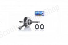 Коленвал  Delta 125 154FMI-2  p-14 шатун 130мм  #PRO  "Lipai"