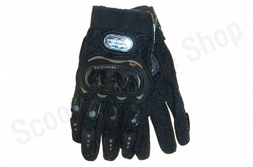Мотоперчатки перчатки мото Перчатки Pro-Biker MCS-01 Black, M фото фотография 