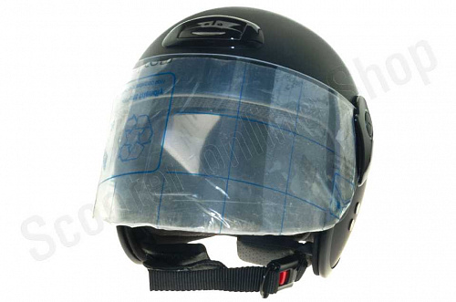 Шлем открытый Шлем защитный Компакт X 70 с забралом черный матовый S(56) фото фотография 