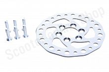 Диск тормозной   велосипедный   (mod:BL-023, D-100мм, на 6 болтов)   "DS"