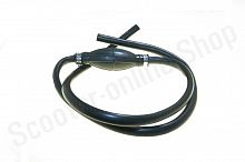 Шланг с грушей 1,5м "Raddo" 2 хомута 