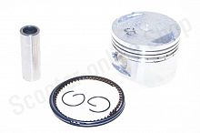 Поршень  в сборе   153QMI  125cc  d-52,4  p-15   "SUNY" 