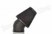 Фильтр воздушный (нулевик)  d35/42/48/50  косой, открытый  #2201  (черный)