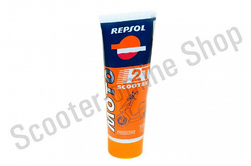 Масло REPSOL 2t SCOOTER синтетическое 0,125л фото фотография изображение картинка