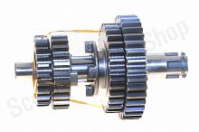 Вал КПП вторичный в сборе YX88,125 d-12 OEM