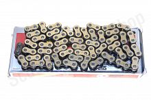 Цепь 428-98L UNIBEAR серая/золотая