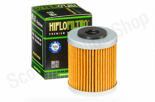 Фильтр масляный HiFlo HF651 фото фотография изображение картинка