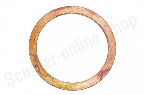 Прокладка глушителя медное кольцо ZS177MM (NC250)  d-40 фото фотография изображение картинка