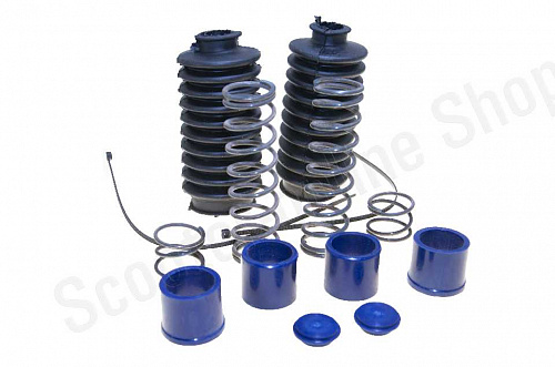 Ремкомплект вилки  Jog SA-12 (диск)  "SALO"  (втулки 25мм, пружины, гофры, хомуты,) фото фотография изображение картинка