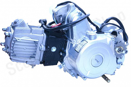 Двигатель в сборе 152FMH 110cc автомат КПП4 электростартер фото фотография изображение картинка