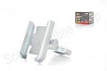 Держатель для телефона  крепление на руль  алюминиевый, #M1  (серый)  