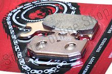 Колодки дискового тормоза (металлокерамика) ATV BRP G1 левые FA307  SM-PARTS