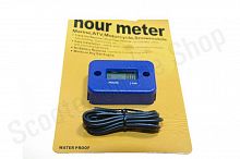 Счётчик моточасов (моточасы) Hourmeter (Синий)