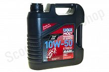 7508  Масло моторное LiquiMoly Motorbike 4T Synth Street Race 10W-50 SM MA2 синтетическое 4л