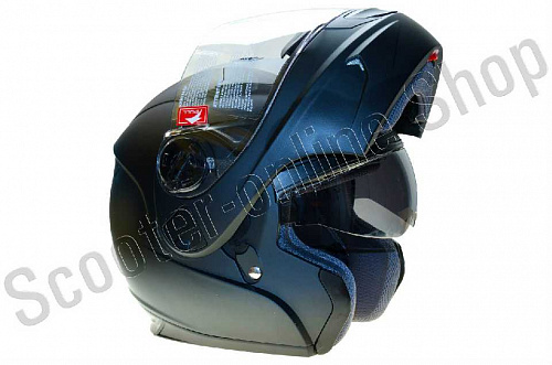 Мотошлем T-797 black (M) Шлем модуляр купить недорого для квадроцикла для снегохода  фото фотография 