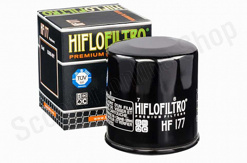 Фильтр масляный HiFlo HF177 фото фотография изображение картинка Фильтр масляный HiFlo HF177 фото фотография изображение картинка