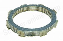 Диски  сцепления YBR125 CG125 комплект 5шт 