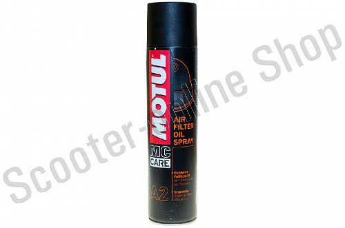 Смазка воздушного фильтра Motul A2 AIR FILTER OIL 0.4L фото фотография изображение картинка