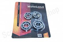 Подшипники двигателя 153FMI 125cc 5201 5001 6203 6203 Motoland комплект