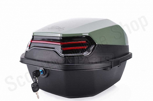 Кофр 48L 39х39х29см #ROBIK "LIPAI" (авокадо глянцевый) фото фотография изображение картинка Кофр 48L 39х39х29см #ROBIK "LIPAI" (авокадо глянцевый) фото фотография изображение картинка