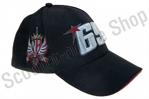 Кепка бейсболка Бейсболка   69 NICKY HAYDEN   (черная, 100% хлопок) фото фотография 