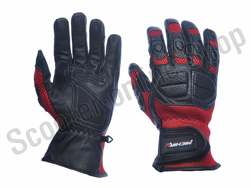 Мотоперчатки перчатки мото Перчатки G 8072 Красные L MICHIRU фото фотография 