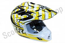 Мотошлем TX-12 №3 black/ yellow (S)
