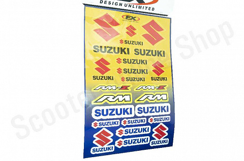 Наклейки 30х45 Suzuki  EX-008 комплект фото фотография изображение картинка