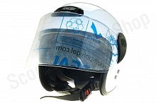 Шлем защитный Х 70 компакт с укороченным забралом белый L(60) 