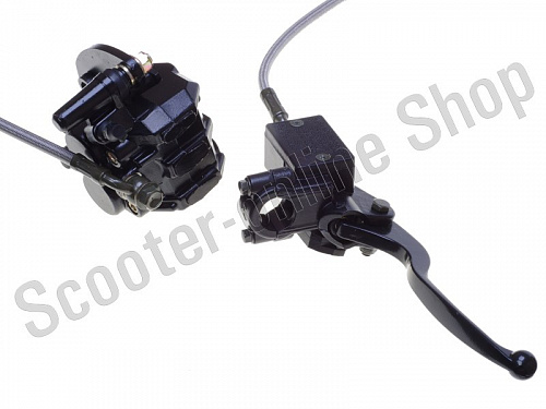 Тормозная система передняя в сборе  TTR250 фото фотография изображение картинка