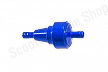 Фильтр топливный  CNC  d6, D24, разборной  (синий)