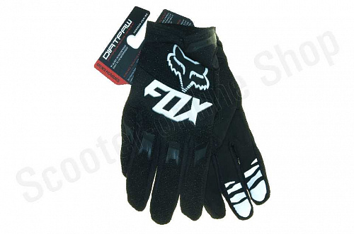 Мотоперчатки перчатки мото Перчатки Fox Dirtpaw race glove Black L фото фотография 