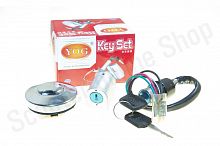 Замки мопед Delta  комплект Yog 