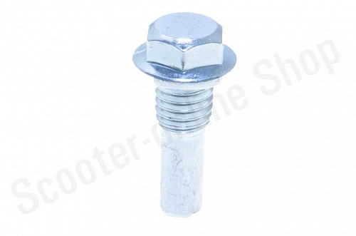 Болт ролика ГРМ 152FMH 20мм чугунный цилиндр фото фотография изображение картинка