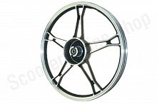 Диск передний литой Delta Alpha 1,20-17 черный подш 6300-RS ось d-10