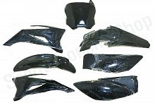 Пластик TTR125 чёрный комплект  WW0570