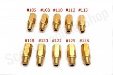 Жиклеры 105-128 Keihin PWK FCR OKO KOSO ZHUANGQIAO комплект