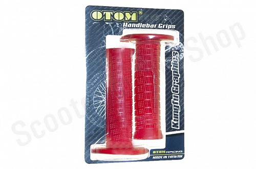 Грипсы левая/правая, красный OTOM