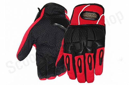 Мотоперчатки перчатки мото Перчатки Pro-Biker MCS-22 Red, XXL фото фотография 