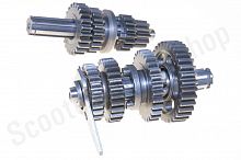 Коробка передач в сборе 1 152FMH  110/125cc  d-12 полуавтомат