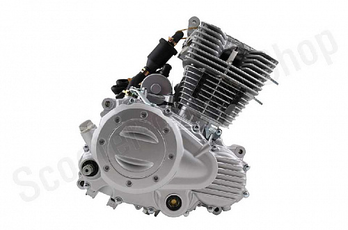 Двигатель в сборе  165FMM (CBB250)  возд. охл., электростартер, (для ATV 4 пер + реверс) фото фотография изображение картинка