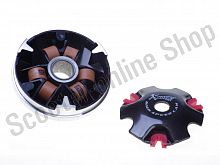 Вариатор передний (тюнинг)   Suzuki LET'S   (медно-граф. втулка, ролики латунь)   "KOSO"