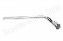 Баллонный ключ 17мм 260мм