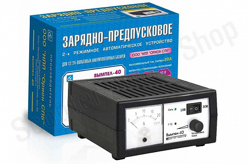 Зарядное устройство Вымпел-40 (автомат,0-20А,12/24В,стрел.амперм) фото фотография изображение картинка Зарядное устройство Вымпел-40 (автомат,0-20А,12/24В,стрел.амперм) фото фотография изображение картинка