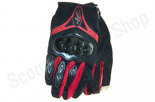 Мотоперчатки перчатки мото Перчатки Pro-Biker MCS-42 Red, M фото фотография 