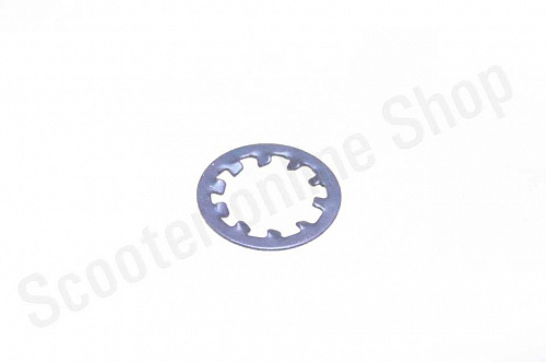 Шайба стопорная болта коленвала (пружинная) F50 F80 (лепестки внутренние) фото фотография изображение картинка Шайба стопорная болта коленвала (пружинная) F50 F80 (лепестки внутренние) фото фотография изображение картинка