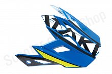 Козырек для шлема ATAKI JK801 Rampage (синий/желтый глянцевый, 020229-607-4593)