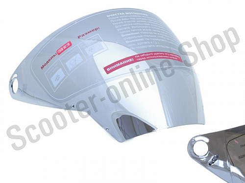 Стекло для шлема визор Визор для шлема MO 150 Зеркальный MICHIRU фото фотография 